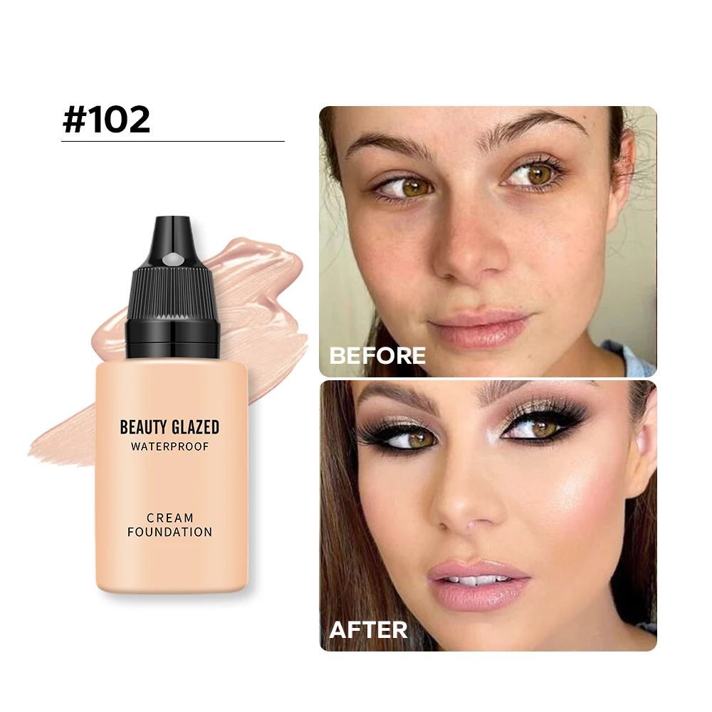 9-color Waterproof Concealer Foundation Make-up Series