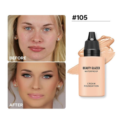 9-color Waterproof Concealer Foundation Make-up Series